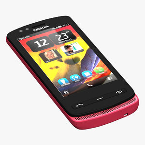 3ds nokia 500 red