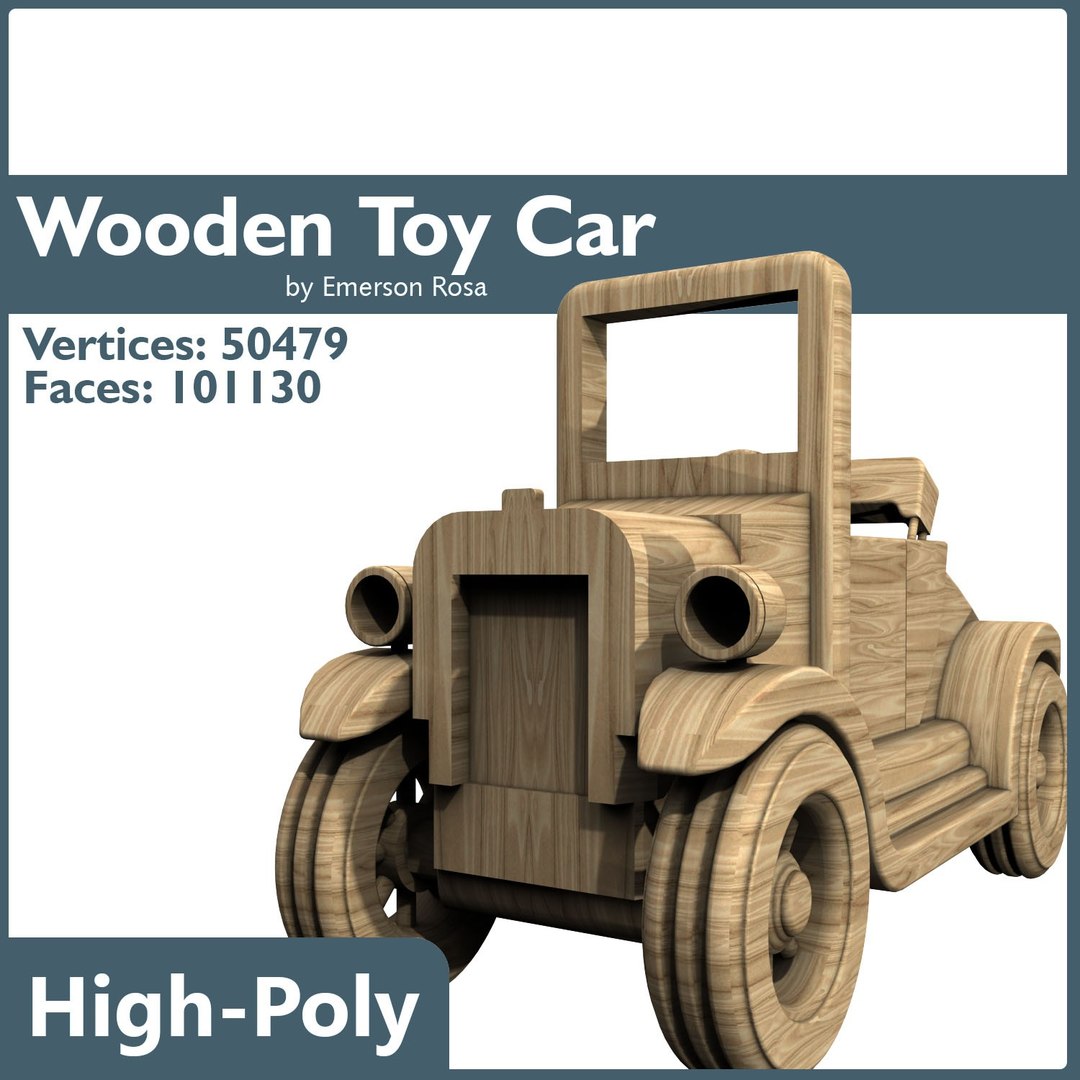 Max Wooden Car