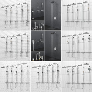 grohe shower systems 3D model
