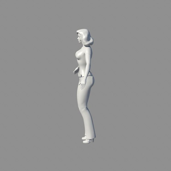 3d Girl Woman Female Model