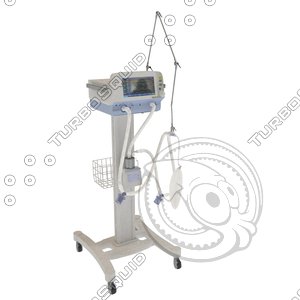 hospital ventilator 3d model