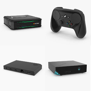 steam console accessory pack 3d model