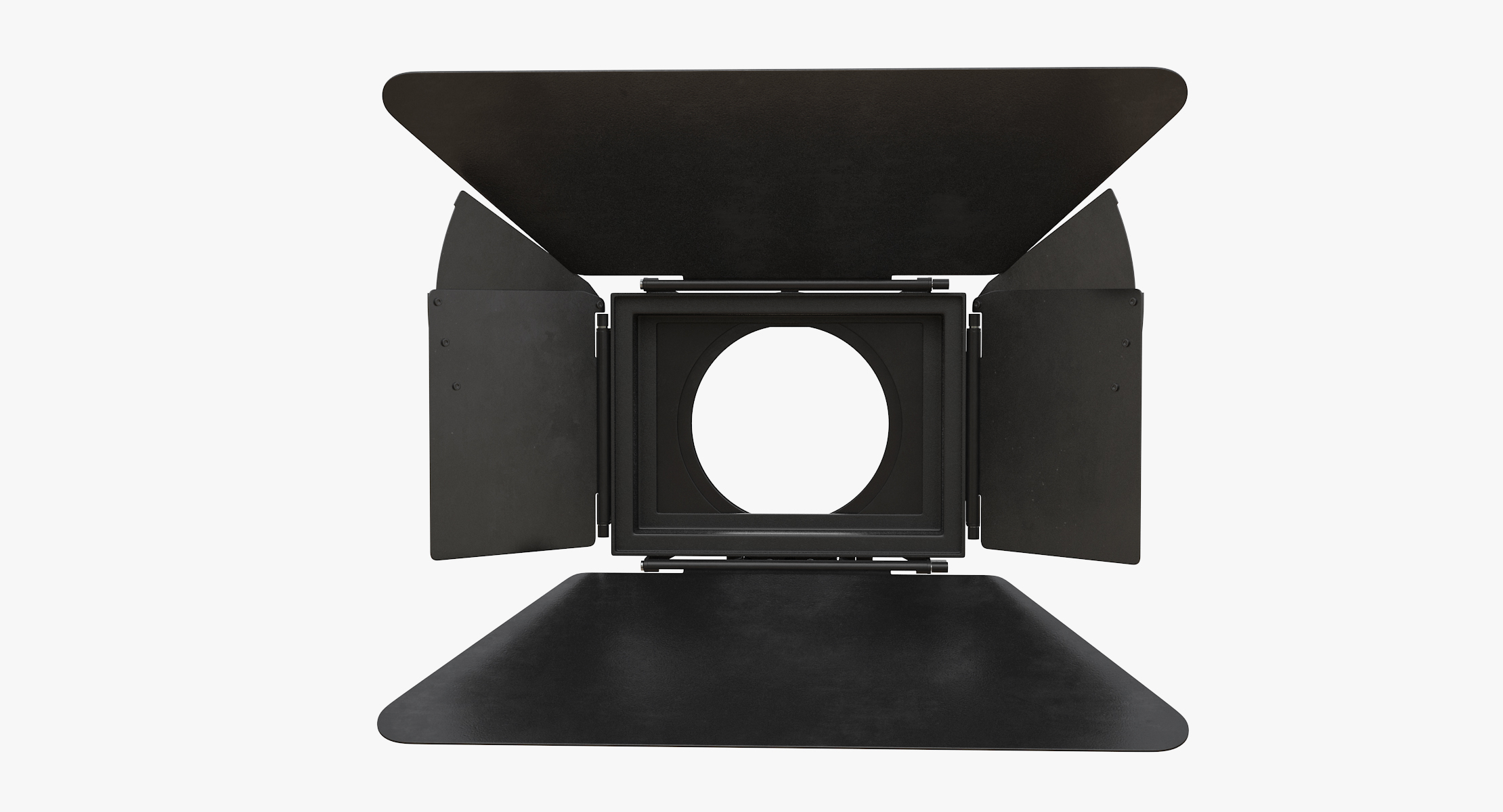 3D camera matte box TurboSquid 1456458