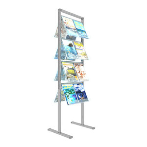3D folding brochure stand