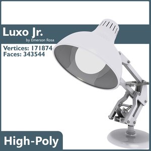 luxo jr lamp 3d model