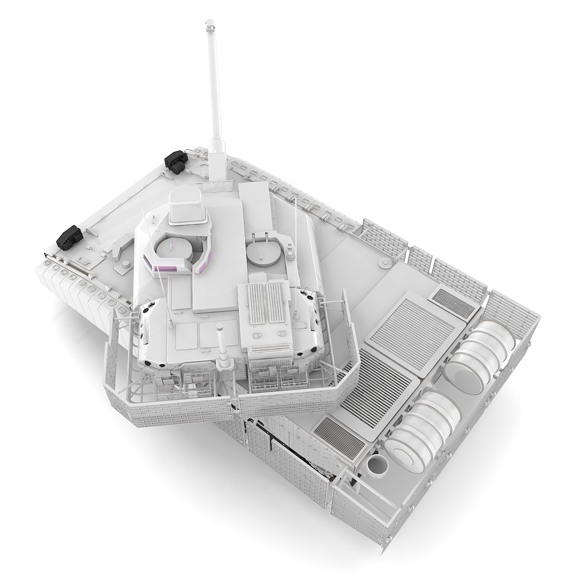 1/72 HELLER MAQUETTE Char AMX 30/105 Armée Française, A Monter, Neuf