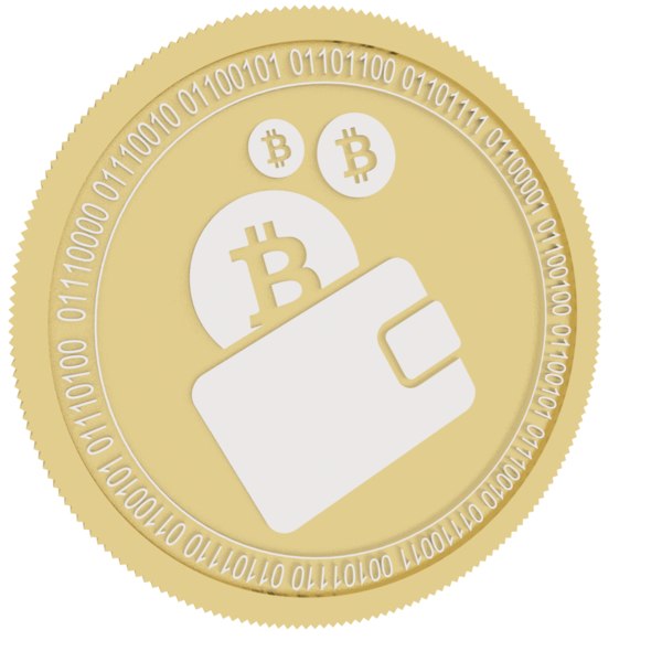 3D 1irstcoin gold coin
