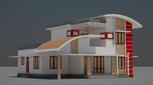 house exterior 3D model