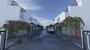 3D housing townhouses