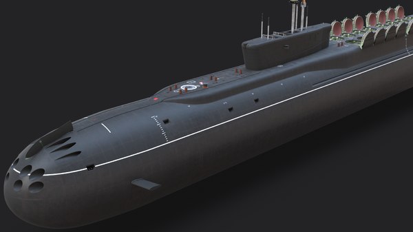 Project 955 Borei Class Model Turbosquid 1457516