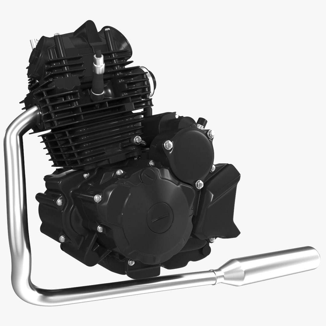 Motorcycle engine 3D model TurboSquid 1457850