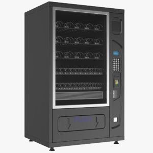 3D vending machine model