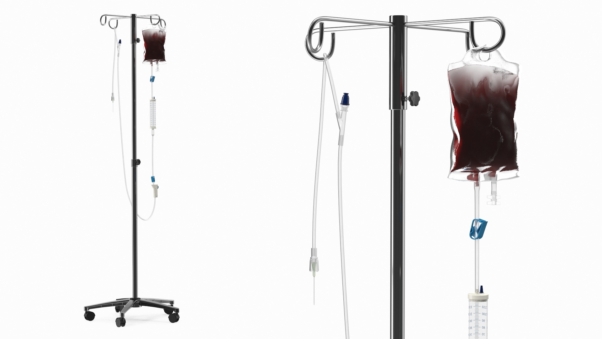 Iv bag dropper stand 3D model TurboSquid 1458506