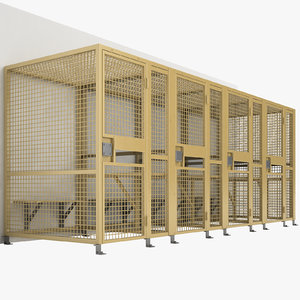 3D model jail cell