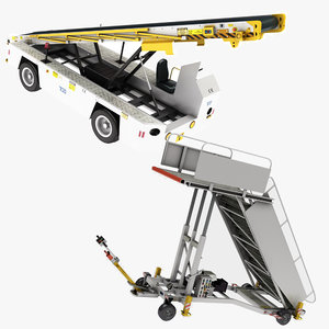 3D model air truck tug 660