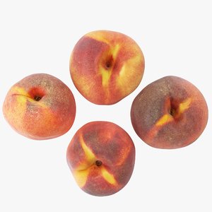 peaches 01-04 hi polys 3D