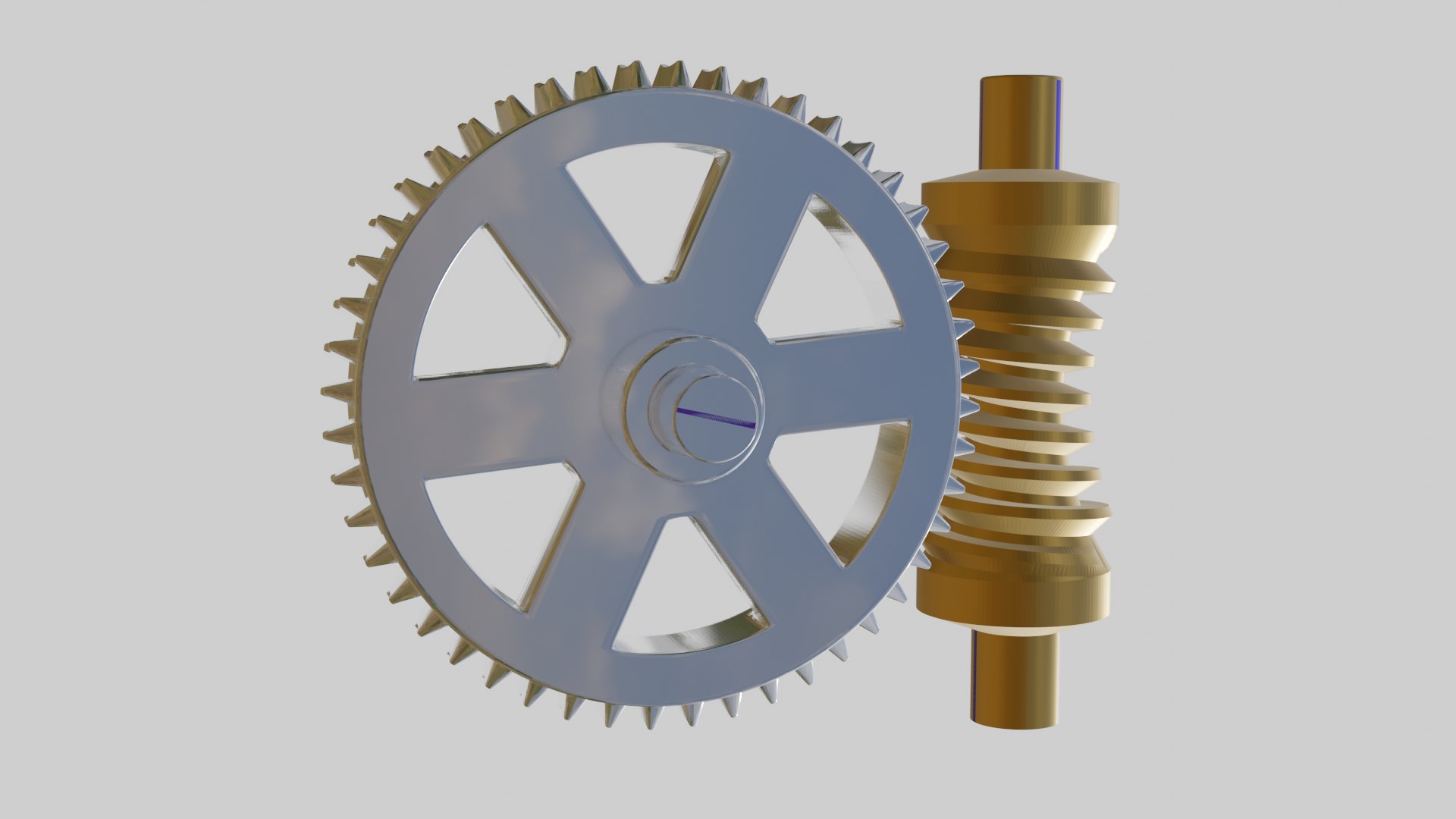 3D worm gear set TurboSquid 1458731