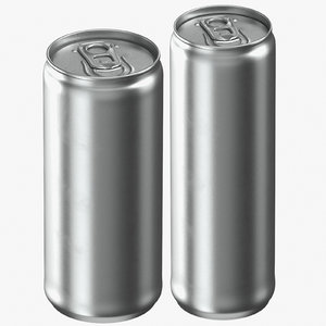 beverage cans 300 ml 3D