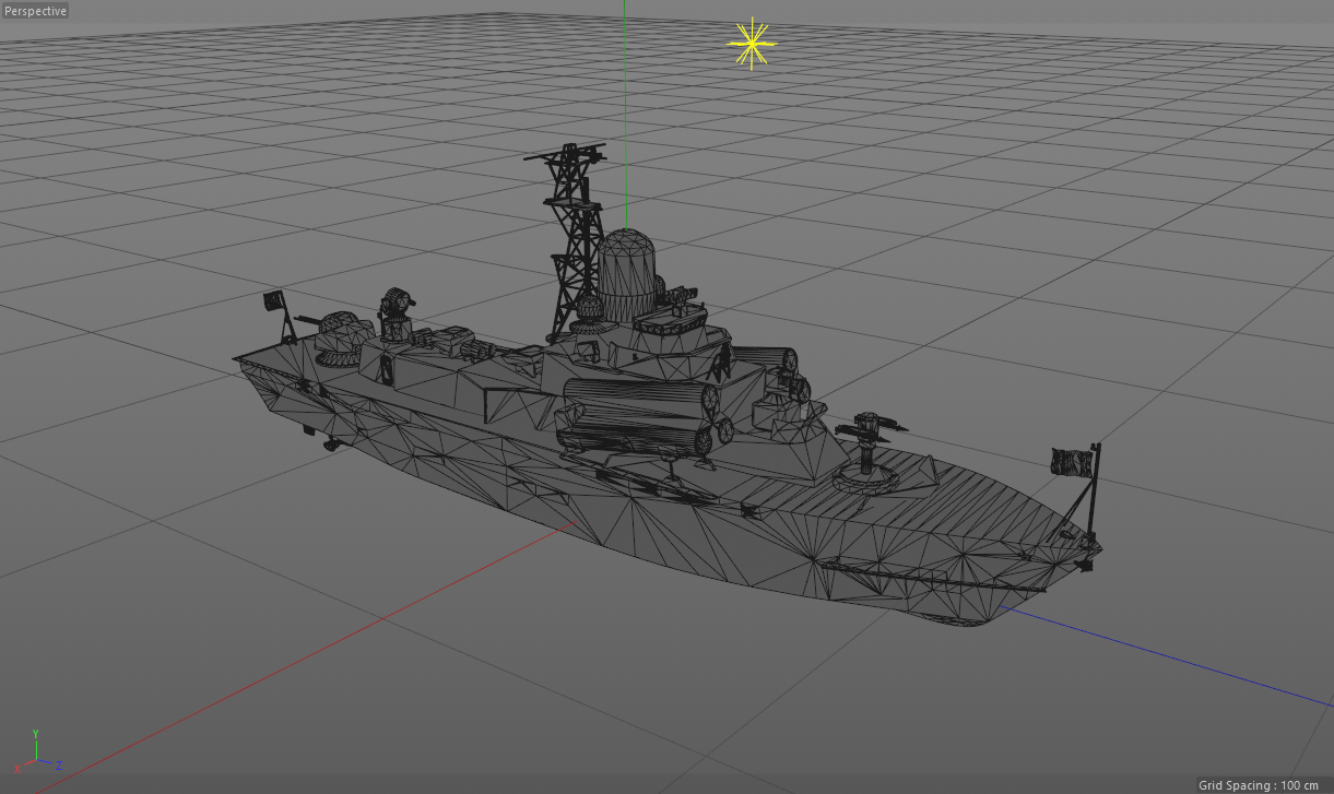 Nanuchka class corvette 3D model TurboSquid 1458795