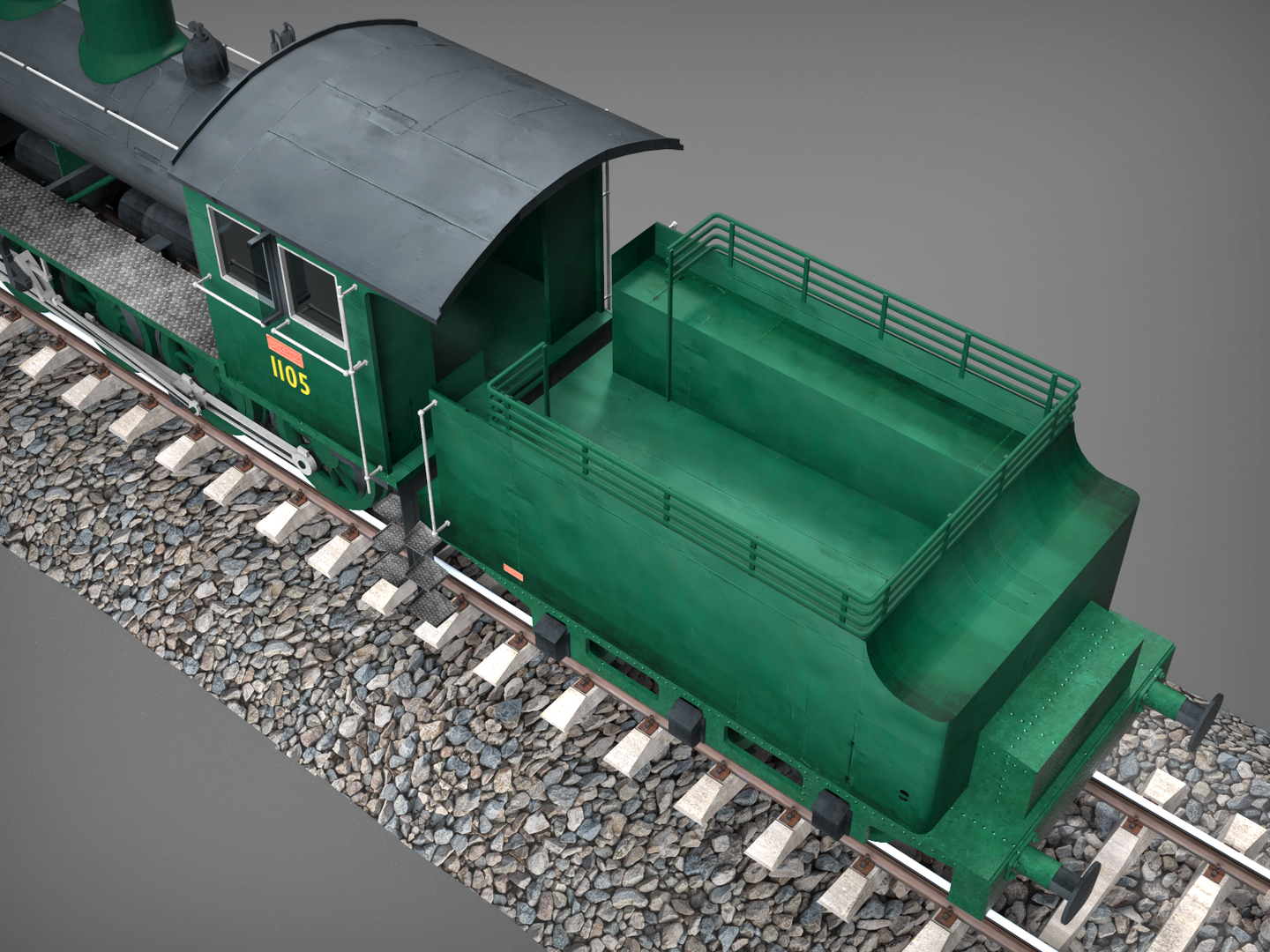 Low-poly finnish steam locomotive 3D model - TurboSquid 1458989