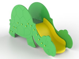 3D turtle playground model