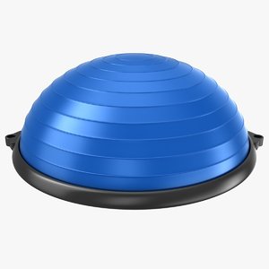 3D realistic bosu ball