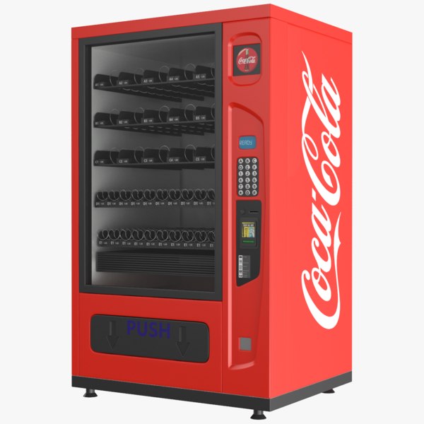 Soda Vending Machine 3d model