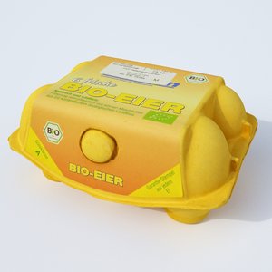 egg carton 3D model