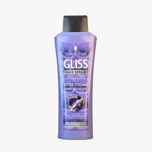 3D shampoo gliss model