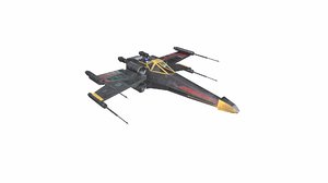 3D x-wing star wars