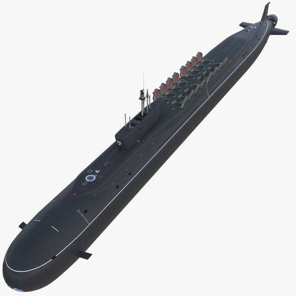 K551 Vladimir Monomakh (955 BoreiKlasse) 3DModell TurboSquid 883347