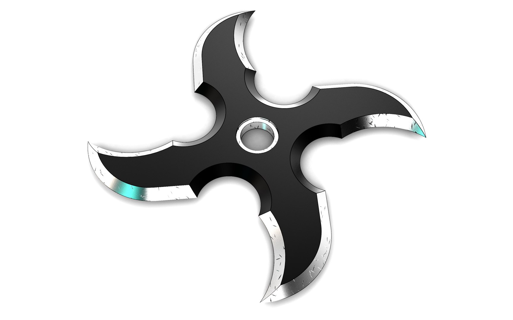 3D Model Shuriken Ninja - TurboSquid 1459728