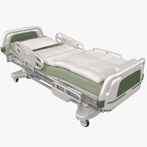 3D hospital bed