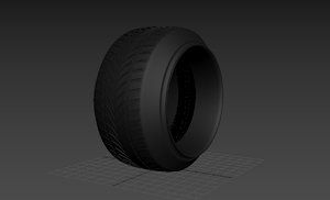 3D stretched tire