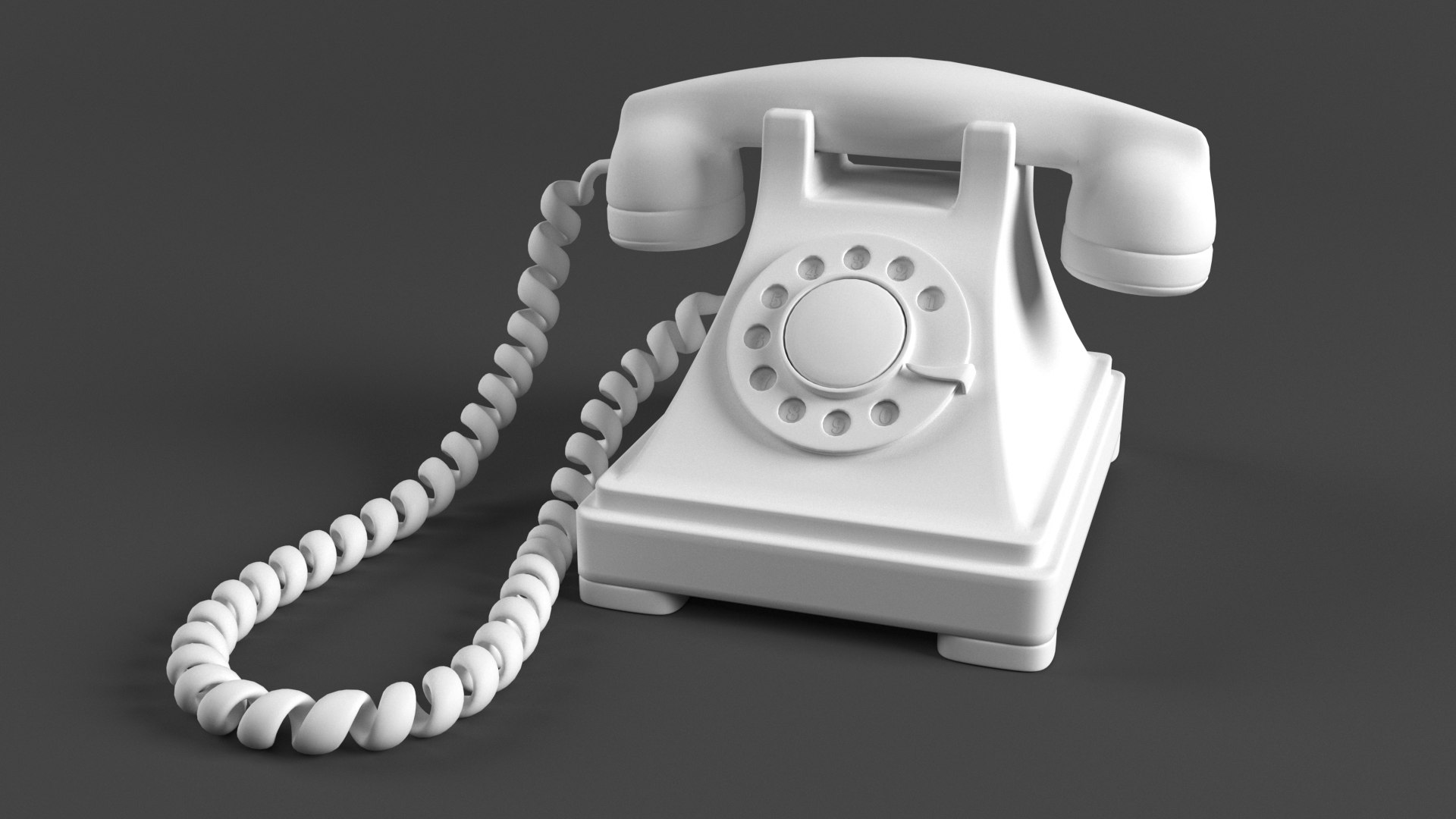 Old phone 3D model TurboSquid 1178017