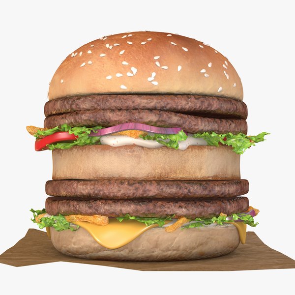 burger tower - double 3D