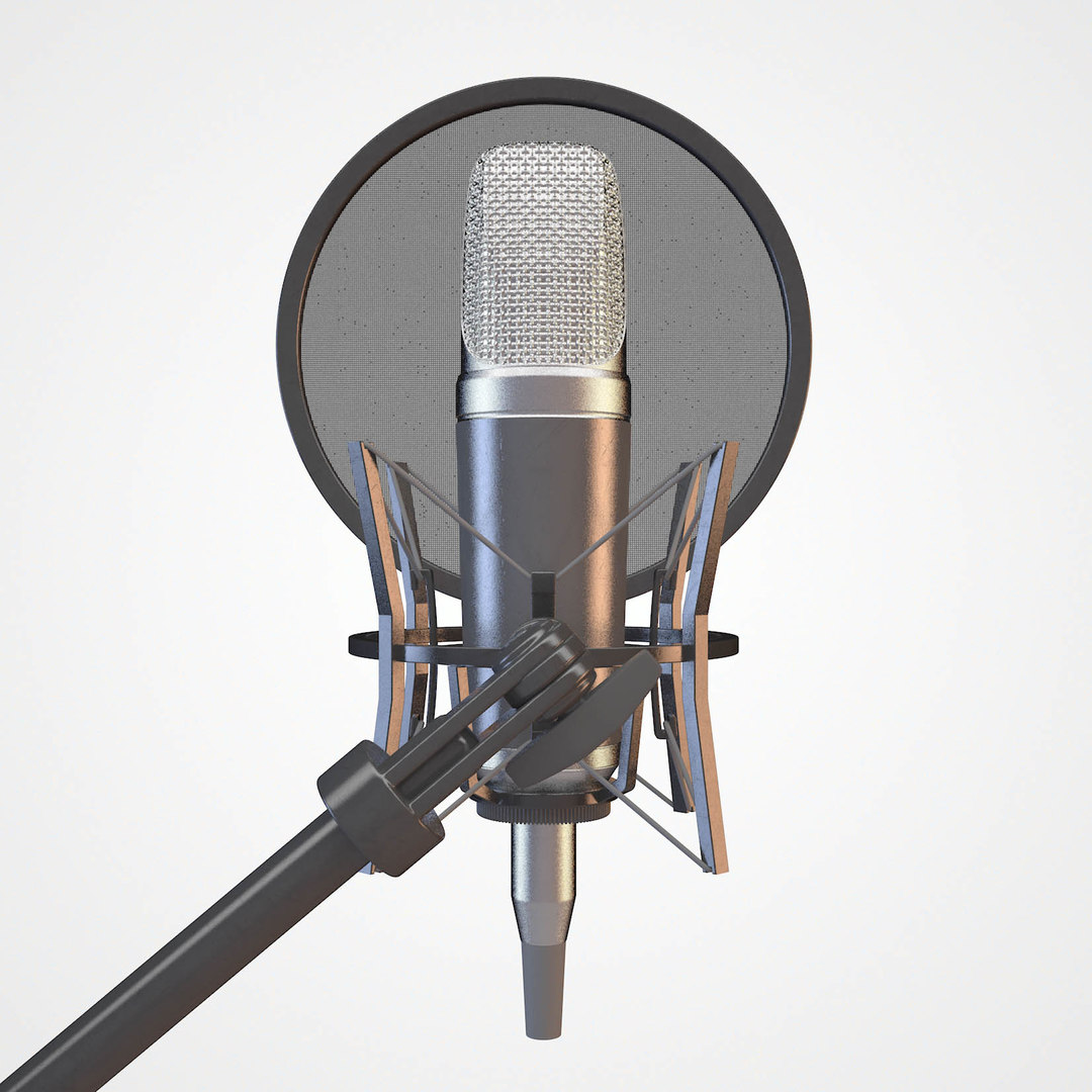 Микрофон 3. Микрофон 3d. Студийный микрофон 3d. Microphone 3d object. Studio Microphone 3d.