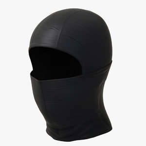 balaclava face mask cover 3D model