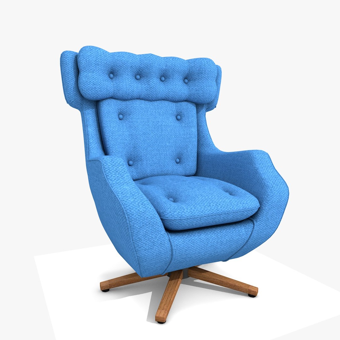 Parker knoll statesman classic chair model TurboSquid 1460371
