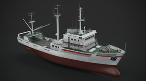 fishing vessel 3D model