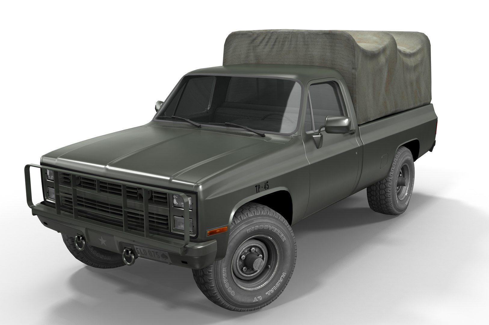 Chevrolet K30 3D Model TurboSquid 1460539