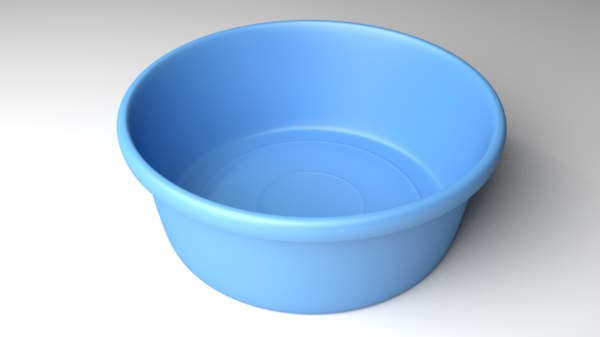 plastic wash basin