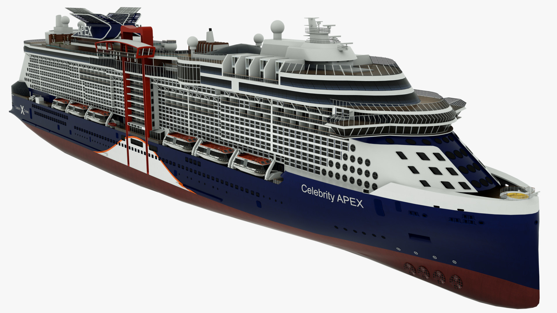 celebrity apex cruise ship model