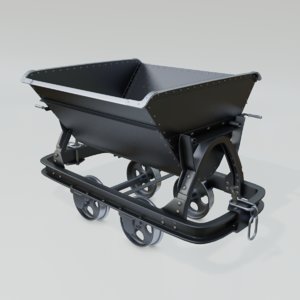 3D mining cart