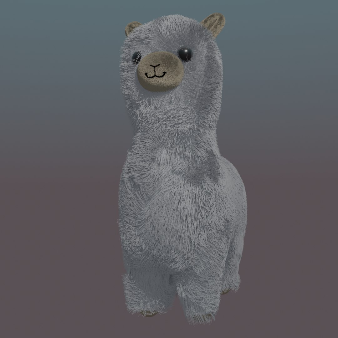 alpaca lion toy