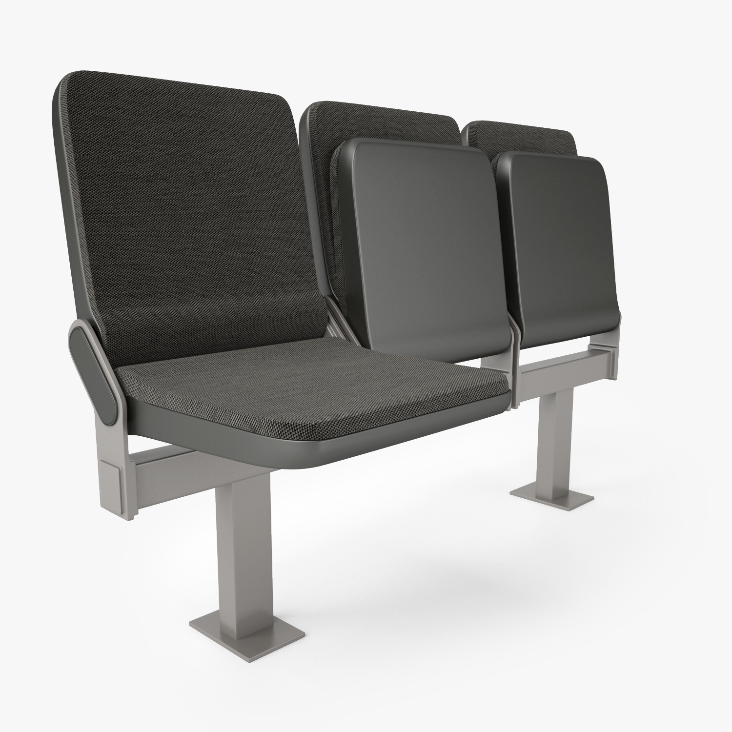 3d Auditorium Seating Chair Model Turbosquid 1461056