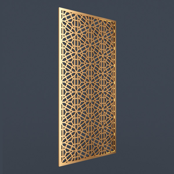 3D decorative panel model - TurboSquid 1461124