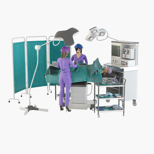 operating pro surgery place 3D