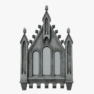 gothic window 08 model