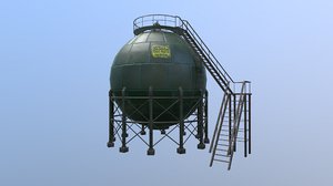 tank storage 3D model